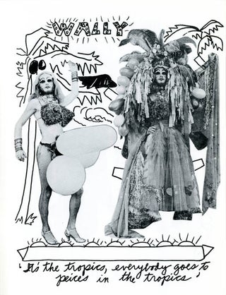 THE OFFICIAL COCKETTES PAPER DOLL BOOK.