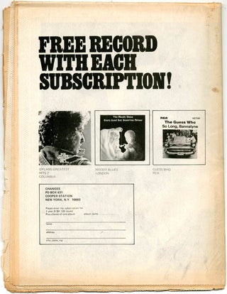 CHANGES Vol. 3, #11 (NY: December 15, 1971).