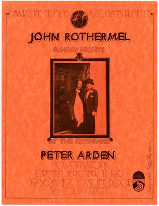 Item #39011 JOHN ROTHERMEL & PETER ARDEN