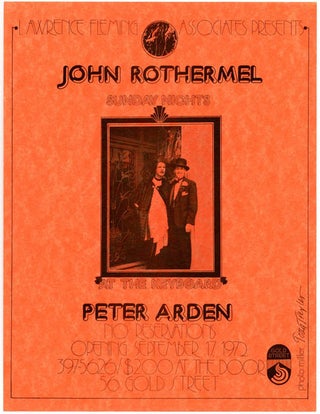 Item #39011 JOHN ROTHERMEL & PETER ARDEN