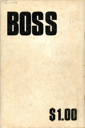 "Man-Monster-Machine Collage: The Living Theatre's Frankenstein" by Oda Jürges (13pp., photo-illustrated) in BOSS #2 (NY: Spring 1967).