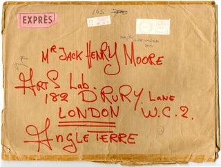 A group of items by members of The Living Theatre, originally sent from Grenoble to Jack Henry Moore at the Arts Lab in advance of their visit to London in June 1969.