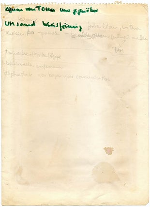 A group of items by members of The Living Theatre, originally sent from Grenoble to Jack Henry Moore at the Arts Lab in advance of their visit to London in June 1969.