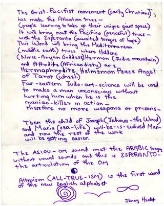 Item #39054 A small group of documents relating to The Living Theatre's visit to London and...