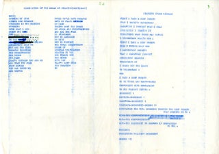 A group of texts by four Living Theatre members, c. 1970.