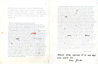 A group of texts by four Living Theatre members, c. 1970.
