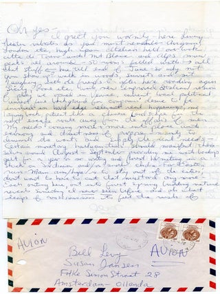 Two autograph letters signed.