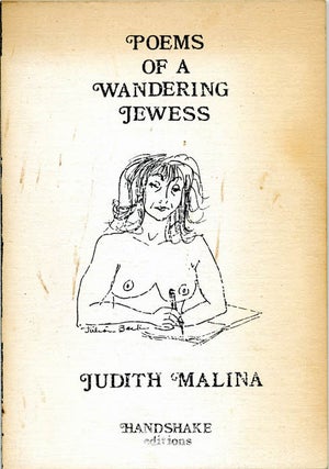 Item #39074 POEMS OF A WANDERING JEWESS. Judith MALINA