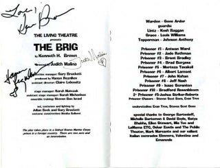 Item #39075 A group of 6 Living Theatre programmes. THE LIVING THEATRE