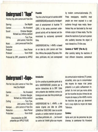FILM NO. 6: RAPE.