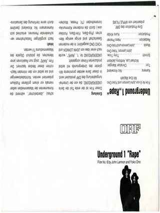 FILM NO. 6: RAPE.