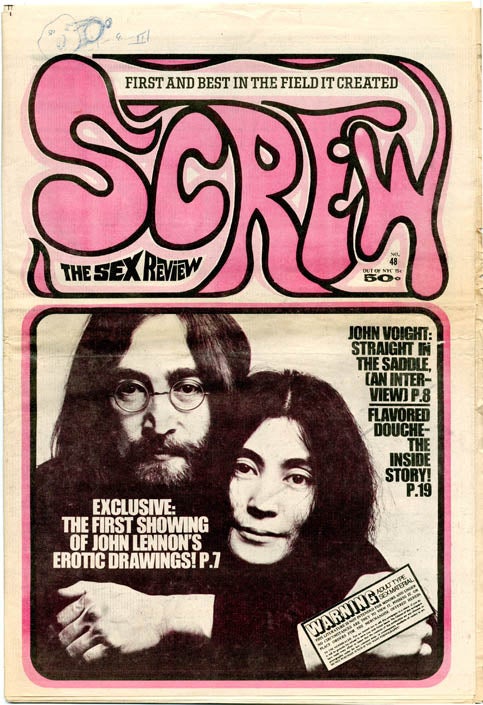 Item #39090 SCREW: THE SEX REVIEW (NY: Milky Way Productions, Inc., February 2, 1970).