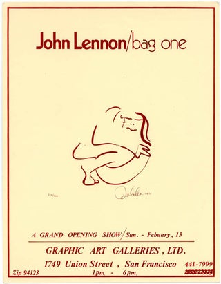 Item #39092 BAG ONE