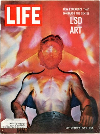 Item #39106 "Psychedelic Art", 9pp. front cover feature in LIFE Volume 61, #11 (Chicago:...