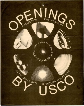 Item #39109 Openings by USCO: A Projection Environment. USCO