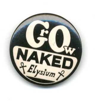 ANKH #1-4 (LA: Elysium Inc., Summer 1967-Spring 1968) + original 'GrOw NAKED Elysium' badge.