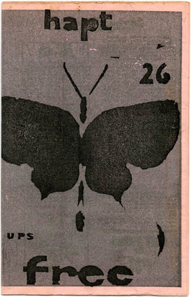 HAPT #2, #8, #10, #13, #16, #18, #20, #22, #25, #26 + Hapt on Drugs (London/Stroud, Gloucestershire/West Howe, Bournemouth: January 1968 - April [?] 1971).