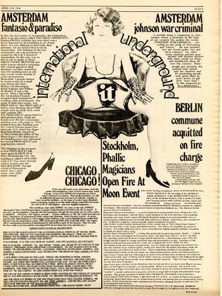 "Why Tribe?", front cover + 1pp. in INTERNATIONAL TIMES #28 (London: April 5, 1968).