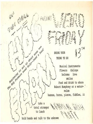 Item #39130 The Hog Farm Presents Weird Friday 13th. HOG FARM