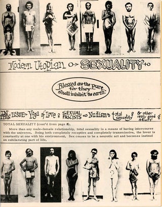 THE MODERN UTOPIAN Vol. 3, #2 (Berkeley, CA: Winter 1968-1969).