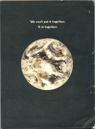 WHOLE EARTH CATALOG (Menlo Park, CA: Portola Institute, Spring 1969-October 1974).