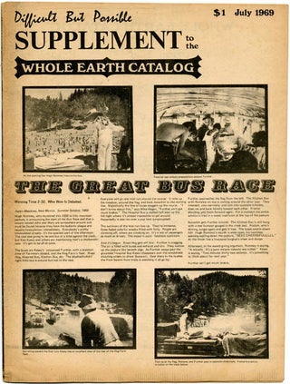 WHOLE EARTH CATALOG (Menlo Park, CA: Portola Institute, Spring 1969-October 1974).