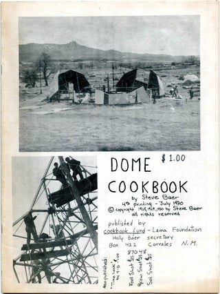 Item #39133 Dome Cookbook. Steve BAER