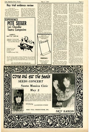"Design Strategy" (11pp., illustrated) in LOS ANGELES FREE PRESS #250 (May 2, 1969).