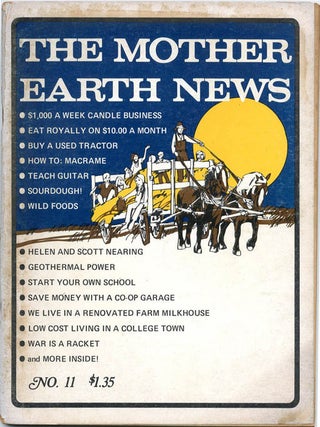 THE MOTHER EARTH NEWS #1 -16 (Madison, OH: January 1970 - July 1972).