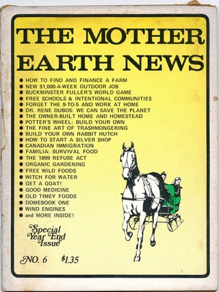 THE MOTHER EARTH NEWS #1 -16 (Madison, OH: January 1970 - July 1972).