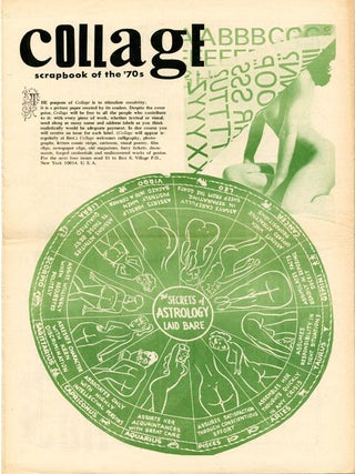 "Building a Dome Home" (2pp.) in COLLAGE Vol. 1, #1 (NY: 1970).
