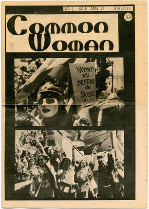 Item #39179 COMMON WOMAN #5 (Berkeley, CA: nd. [April 1971