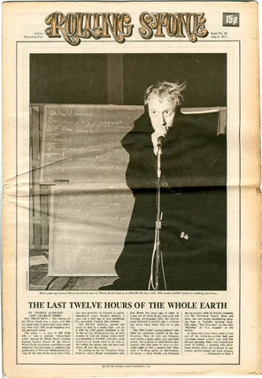 Item #39188 "The Last Twelve Hours of the Whole Earth" (3pp., photo-illustrated) in ROLLING STONE...