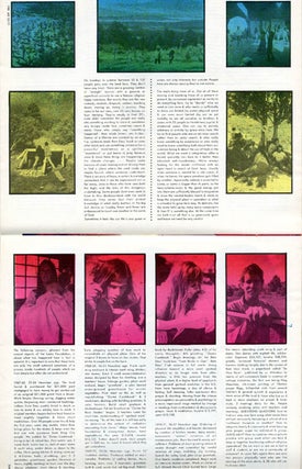 Two photo-illustrated articles on the Libre Commune in Colorado and the Lama Foundation in New Mexico, each 10pp., in ARCHITECTURAL DESIGN Vol. XLII (London: December 1971).