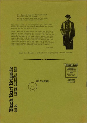 BLACK BART BRIGADE: The Outlaw Mag #3 (Canyon, CA: April 1972).