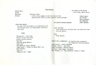 A small group of printed sheets produced by American Trans-Media, San Francisco, c. 1972.