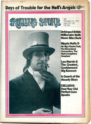 "Spacewar: Fanatic Life and Symbolic Death Among the Computer Bums" (6pp., photo-illustrated) in ROLLING STONE #123 (December 7, 1972 - UK issue).