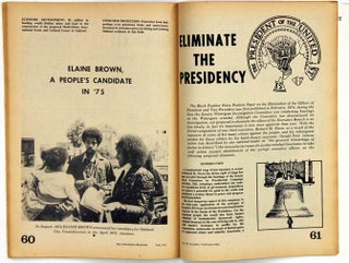 THE CoEVOLUTION QUARTERLY #3 (Sausalito, CA: Fall 1974).
