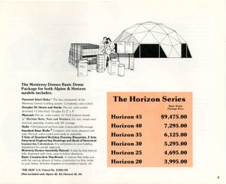 Monterey Domes: Geodesic Homes for Living.