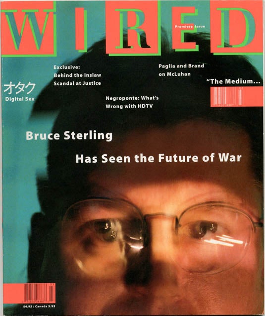 Item #39289 WIRED 1.1 - Premiere Issue (SF: March 1993).