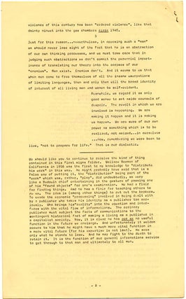 SIGMA GENERAL INFORMATION SERVICE EXISTENTIAL CONSULTANTS LONDON PARIS NEW YORK. London: Sigma Portfolio #5, third impression, December 1964.