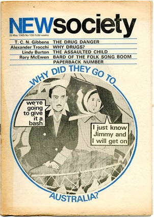 Item #39348 NEW SOCIETY Vol. 5, No. 138 (London: May 20, 1965