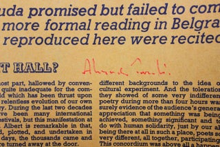 TOPOLSKI'S CHRONICLE Vol. XIII, Nos. 5-6 (London: 1965).