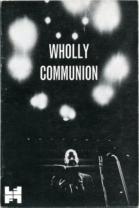 Item #39356 Wholly Communion. The film by Peter Whitehead. INTERNATIONAL POETRY INCARNATION
