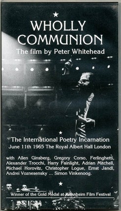 Item #39357 Wholly Communion: The Film by Peter Whitehead. INTERNATIONAL POETRY INCARNATION