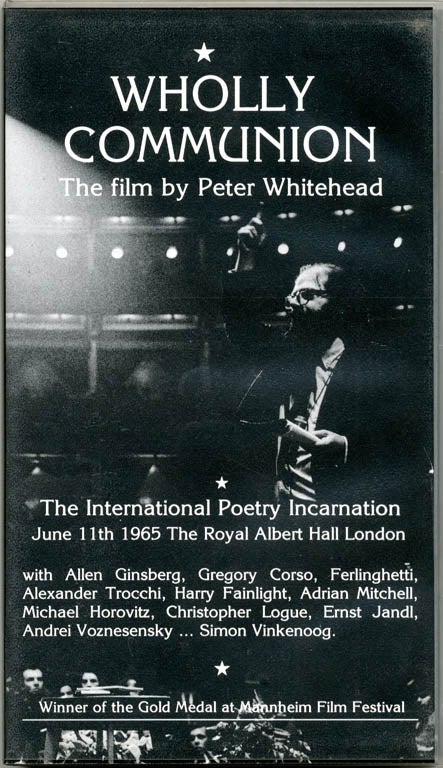 Item #39357 Wholly Communion: The Film by Peter Whitehead. INTERNATIONAL POETRY INCARNATION.