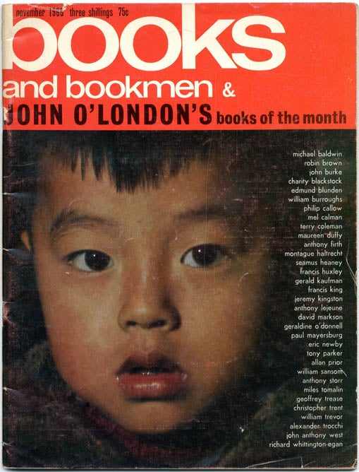 Item #39362 BOOKS AND BOOKMEN Vol. 12, No. 2 (London: Hansom Books, November 1966).