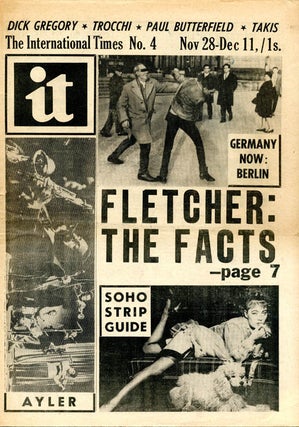 Item #39363 THE INTERNATIONAL TIMES #4 (London: November 28, 1966