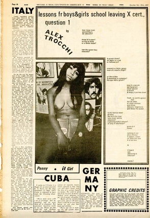 THE INTERNATIONAL TIMES #19 (London: October 5, 1967).