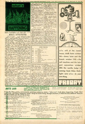 THE INTERNATIONAL TIMES #19 (London: October 5, 1967).